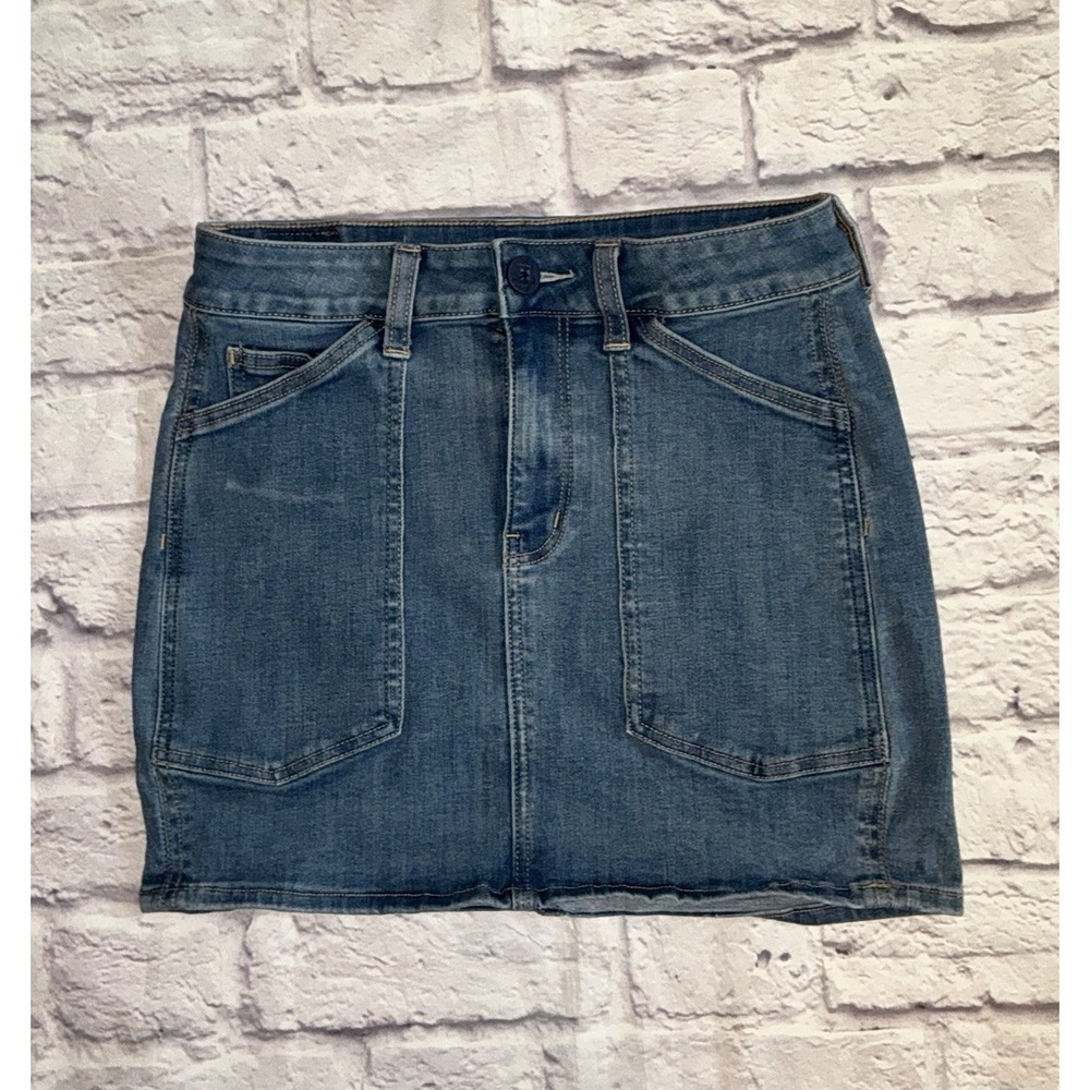 American Eagle Next Level‎ Stretch Denim Mini Skirt Womens 4